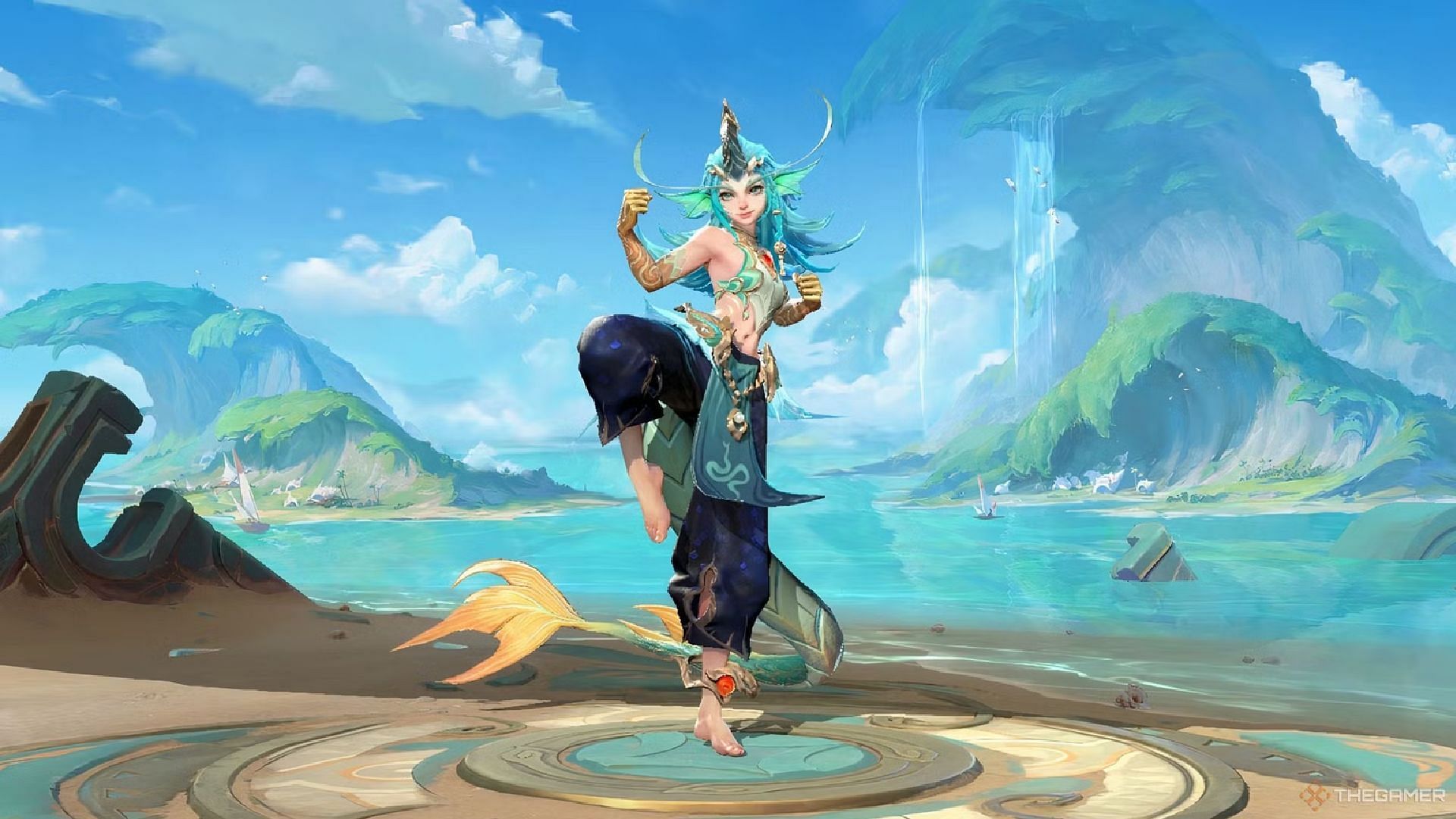 Trained by Badaang and Kadita, Kalea is a top-tier Suppoert hero in the current meta (Image via Moonton Games)